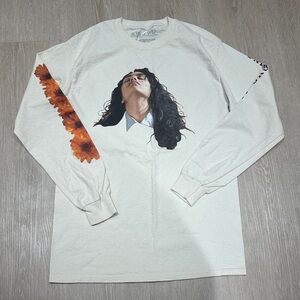 ALESSIA CARA Cream Long Sleeve Shirt